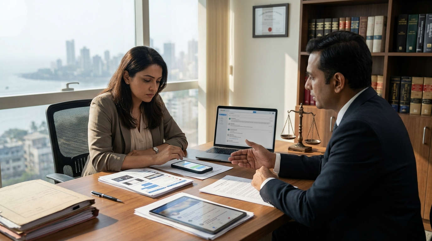 Digital Evidence in Divorce Cases: WhatsApp, Instagram, Emails & Their Legal Power